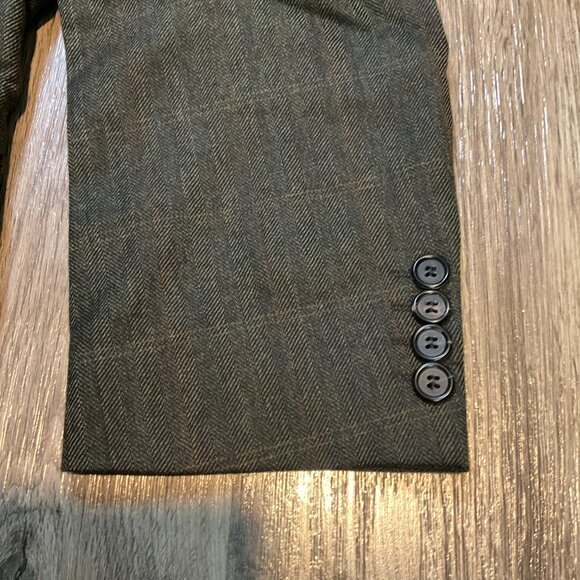 HUGO BOSS Blazer Sports Coat Suit Jacket Size 42S Cashmere & Wool USA Made - Picture 3 of 12